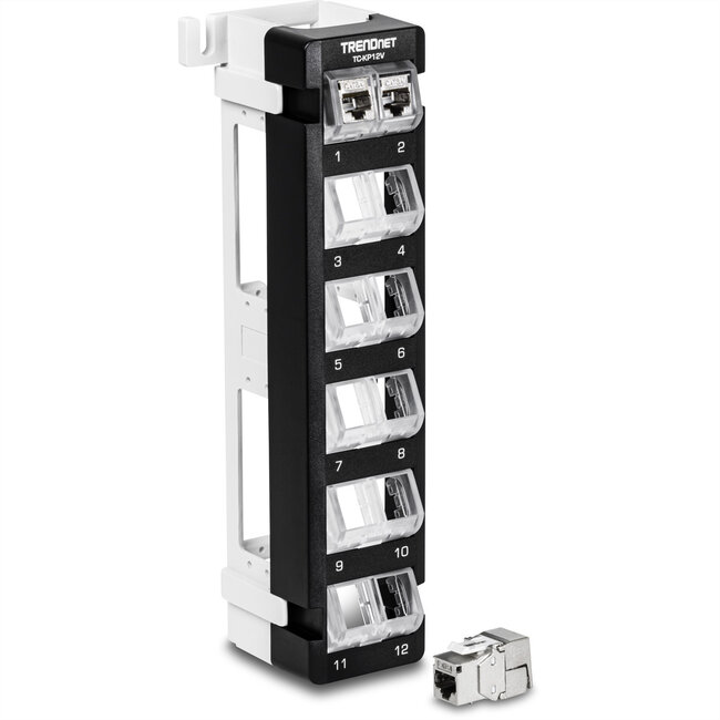 TRENDnet TC-KP12V Keystone Patchfeld 12-Port Blank