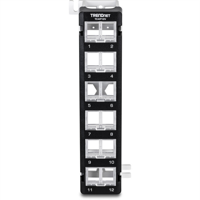 TRENDnet TC-KP12V Keystone Patchfeld 12-Port Blank