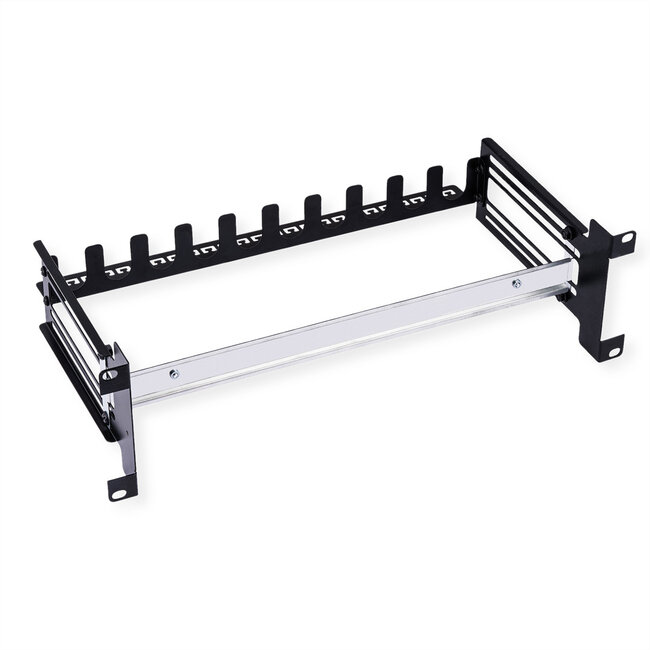 VALUE 19"-Tragrahmen für Hutschienengeräte, 3HE, schwarz