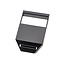 BACHMANN DESK2 kabelgeleider RAL9005, zwart geverfd