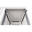 ROLINE 19-inch serverrack Basic 26 U, 600x1000 BxD geperforeerd grijs