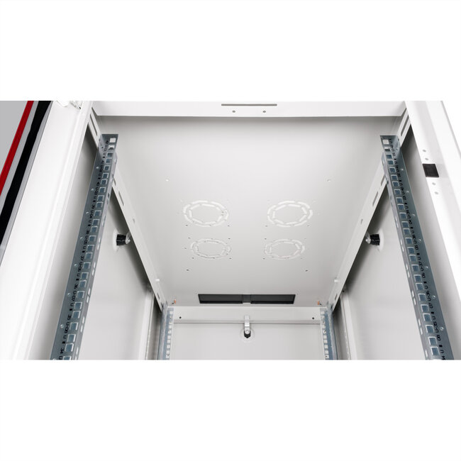 ROLINE 19-inch netwerkkast Basic 42 U, 600x1000 BxD Glazen deur grijs