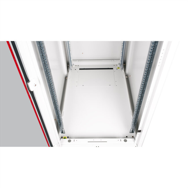 ROLINE 19-inch netwerkkast Basic 42 U, 600x1000 BxD Glazen deur grijs