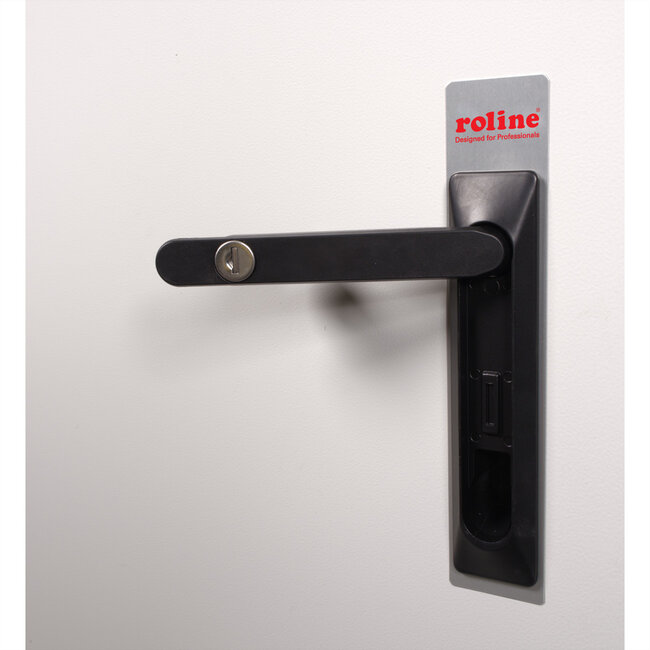 ROLINE 19-inch wandbehuizing Pro 12 U, 600x600 BxT IP55 buiten grijs