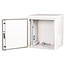 ROLINE 19-inch wandbehuizing Pro 12 U, 600x600 BxT IP55 buiten grijs