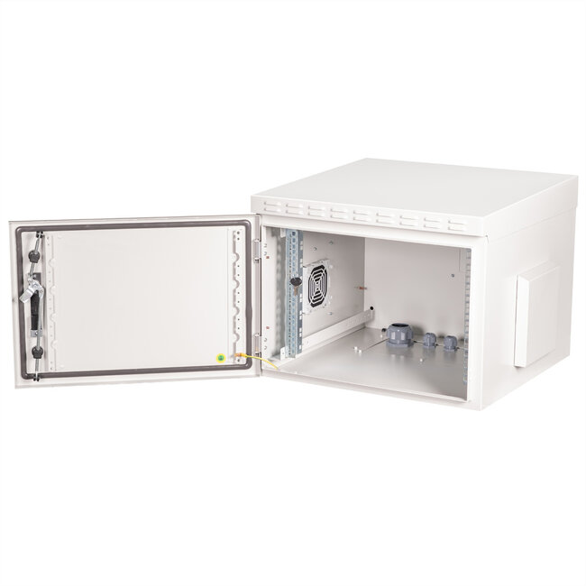 ROLINE 19-inch wandbehuizing Pro 7 U, 600x600 BxT IP55 buiten grau