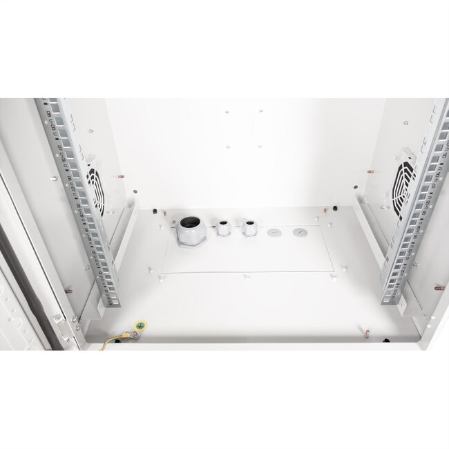 ROLINE 19-inch wandbehuizing Pro 12 U, 600x450 BxT IP55 buiten grijs