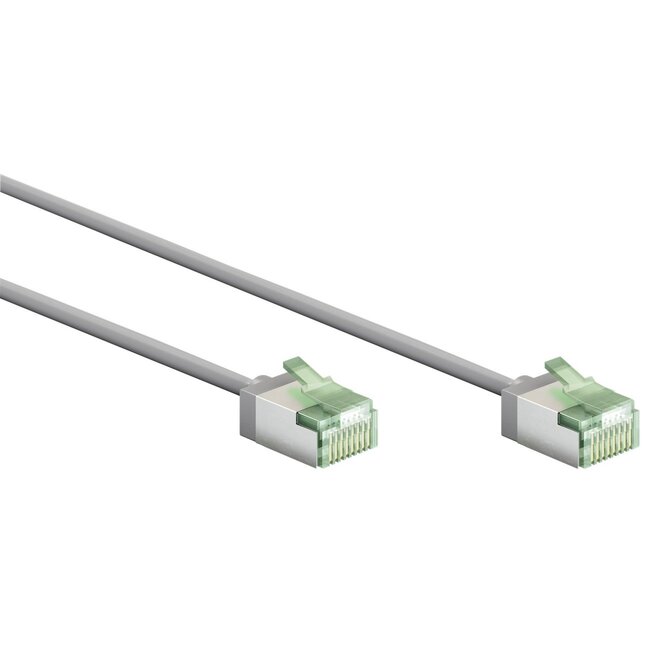 UFTP CAT8.1 slimline netwerkkabel | LSZH | grijs | 2 meter