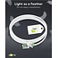 UFTP CAT8.1 slimline netwerkkabel | LSZH | wit | 2 meter