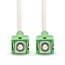Nedis SC/APC Simplex FTTH kabel | OS2 | LSZH | 2 meter