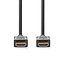 High Speed ​​HDMI™-Kabel met Ethernet | HDMI™ Connector | HDMI™ Connector | 4K@60Hz | ARC | 18 Gbps | 7.50 m | Rond | PVC | Zwart | Label