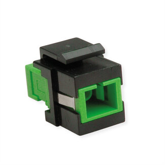 Roline ROLINE Keystone LWL-Adapter SC/SC Simplex, Multimode, OM5