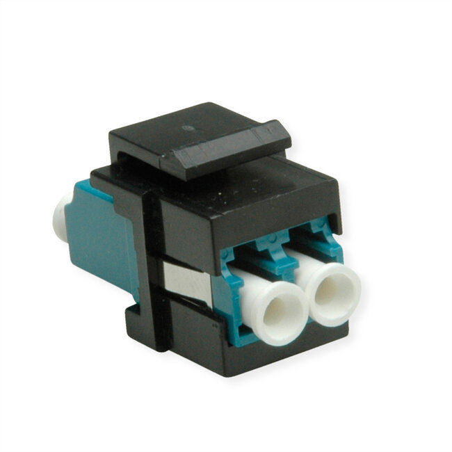ROLINE Keystone glasvezeladapter LC/LC duplex, Singlemode, OS2