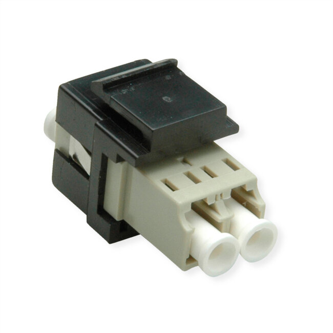 ROLINE Keystone LWL-Adapter LC/LC Duplex, Multimode, OM2
