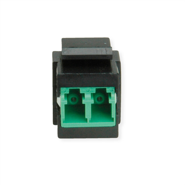 ROLINE Keystone LWL-Adapter LC/LC Duplex, Single Mode, OS2, APC