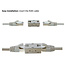 ROLINE RJ-45 Kupplung geschirmt, Kat.6A (Class EA), Metallgehäuse