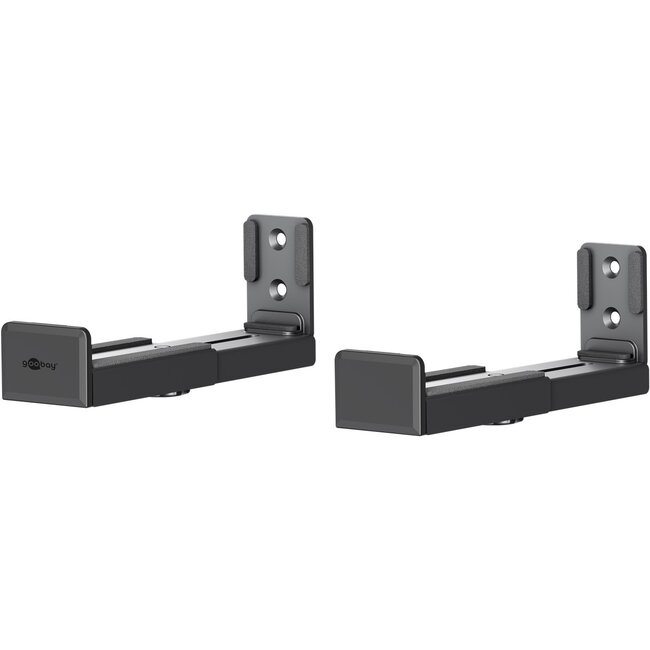 Goobay Universal Soundbar Wall Mount, black