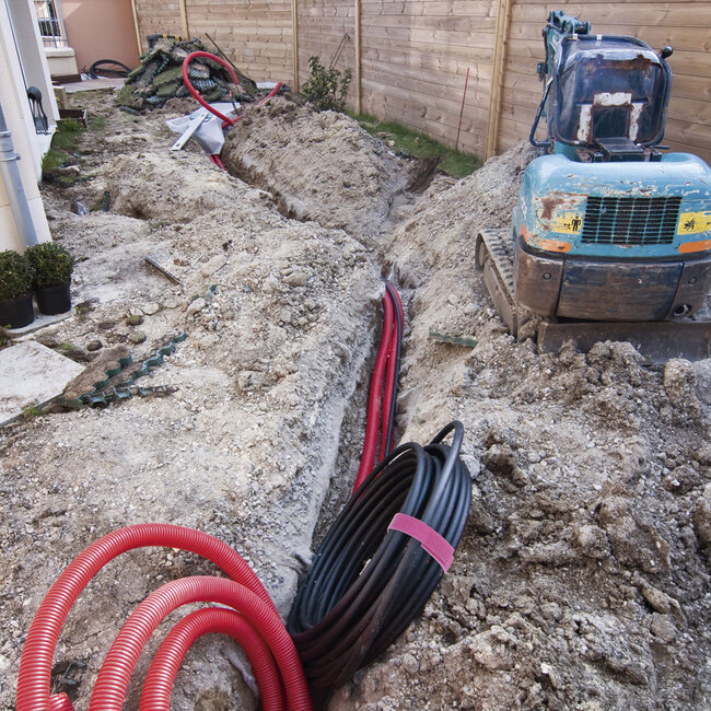 VELCRO® One Wrap® Tape 16 mm breed, geel, 25 m