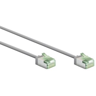 Goobay UFTP CAT8.1 slimline netwerkkabel | LSZH | grijs | 5 meter