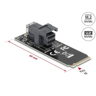 DeLOCK Delock Adapter M.2 Key M to SFF-8643 NVMe 2260