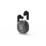 Transparante TWS in-ears, zwart