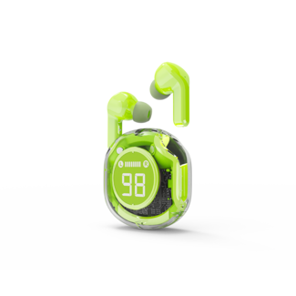 OEM Transparante TWS in-ears, zwart