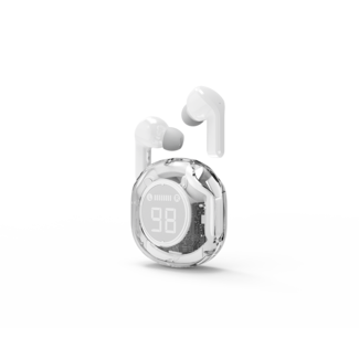OEM Transparante TWS in-ears, zwart