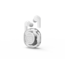 Transparante TWS in-ears, zwart