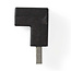 Nedis USB-A haakse adapter | haaks naar beneden | USB2.0