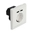 Delock inbouwstopcontact | 2x USB-A | 12W | wit