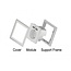 Delock inbouwstopcontact | 2x USB-A | 12W | wit