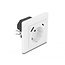 Delock inbouwstopcontact | USB-A + USB-C | 17W | wit