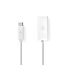 Nedis USB-C naar RJ45 LAN adapter | USB3.0 | CAT6 | wit | 0,20 meter