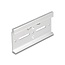 Delock Aluminium Mounting Clip for DIN Rail 100.0 x 47.8 mm silver