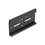 Delock Aluminium Mounting Clip for DIN Rail 100.0 x 47.8 mm black