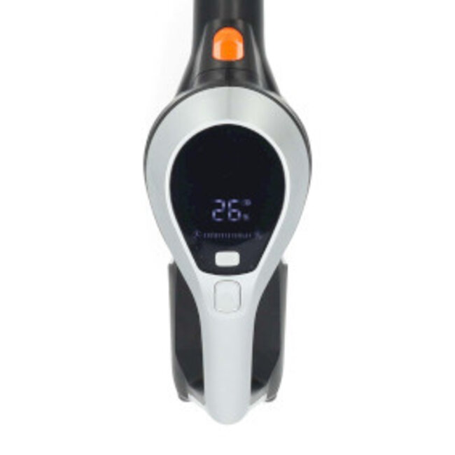 Steelstofzuiger | 130 W | 25.9 VAC | Gemotoriseerde Borstel met Geïntegreerde Verlichting | 10000 Pa | HEPA-luchtfilter | Oranje / Zwart