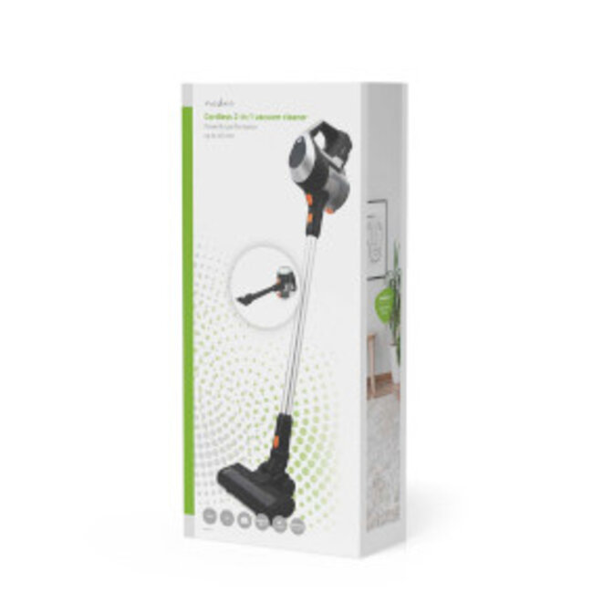 Steelstofzuiger | 130 W | 25.9 VAC | Gemotoriseerde Borstel met Geïntegreerde Verlichting | 10000 Pa | HEPA-luchtfilter | Oranje / Zwart