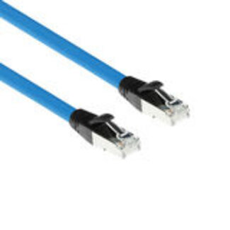 ACT ACT Industrial 0,60 meter Profinet kabel RJ45 male naar RJ45 male, Superflex CAT6A SF/UTP TPE kabel, afgeschermd