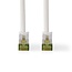 Nedis SFTP CAT7 netwerkkabel | wit | LSZH | 10 meter