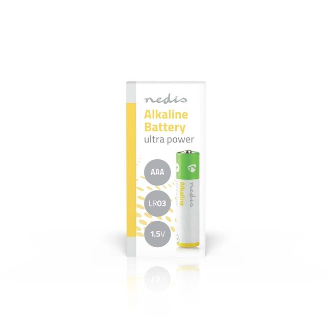 Nedis Ultra Power AAA (LR03) batterijen | 2 stuks in blister