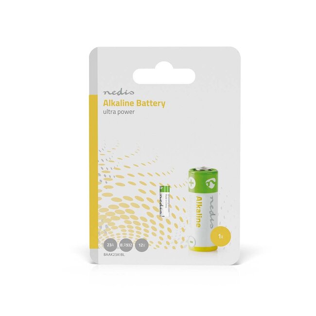 Nedis Ultra Power V23GA (LR23) alkaline batterij | 1 stuk