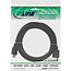 InLine® HDMI kabel, HDMI high speed, male / male, zwart, 5m