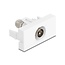 Delock Easy 45 Module IEC male to F female white