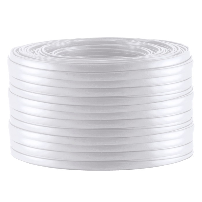 4-aderige Telefoonkabel - Plat - 50 meter - Wit