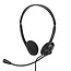 Nedis stereo on-ear PC-headset | USB-C/USB-A | 1,8 meter