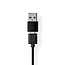 Nedis stereo on-ear PC-headset | USB-C/USB-A | 1,8 meter