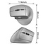 ACT ergonomische USB-A/USB-C en Bluetooth muis | 7 knoppen | 1000-2400 dpi