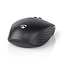 Nedis draadloze muis | compact | USB-A dongle | 1600 dpi | 6 knoppen