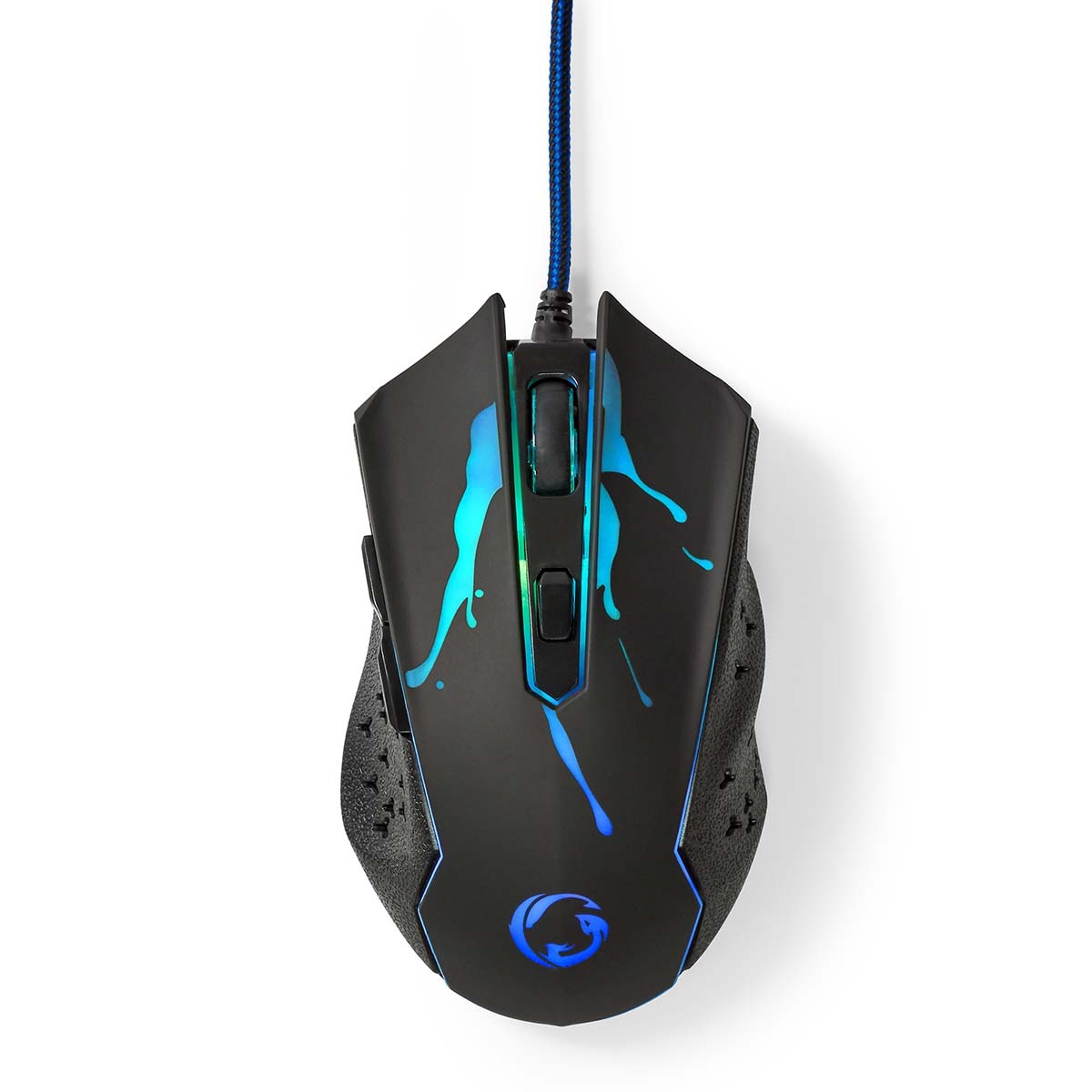 Gaming Muis | Bedraad | DPI: 1200 / 1800 / 2400 / 3600 dpi | Instelbare DPI | Aantal knoppen: 6 | Pr