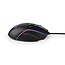 Nedis Gaming USB muis | USB-A | LED | 7200 dpi | 6 knoppen | 1,5 meter